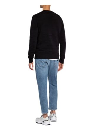 HUGO Sottor Pullover Herren, Schwarz