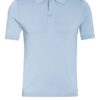 HUGO San Sebastiano Strick-Poloshirt Herren, Blau
