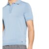 HUGO San Sebastiano Strick-Poloshirt Herren, Blau