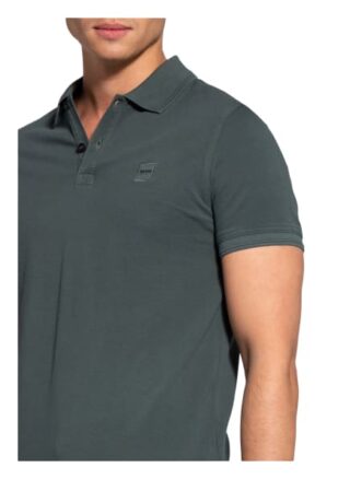 Boss Prime Piqué-Poloshirt Herren, Grün