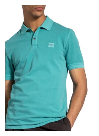 Boss Prime Pique-Poloshirt Herren, Blau