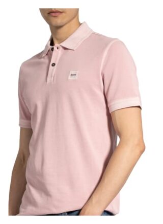 Boss Prime Piqué-Poloshirt Herren, Pink