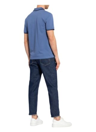 Boss Pchup Pique-Poloshirt Herren, Blau