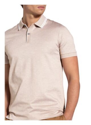 Boss Parlay Piqué-Poloshirt Herren, Beige