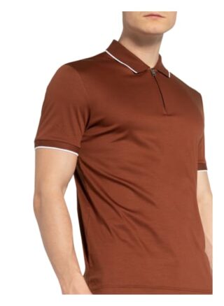 Boss Polston Poloshirt Herren, Braun