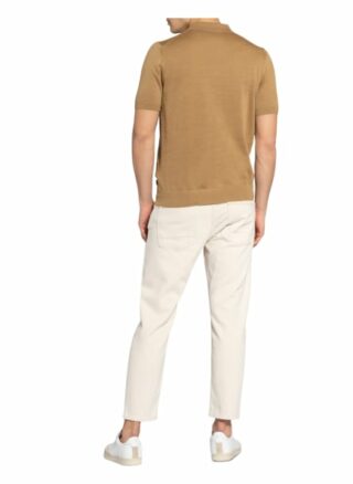 Boss Palieri Strick-Poloshirt Herren, Beige