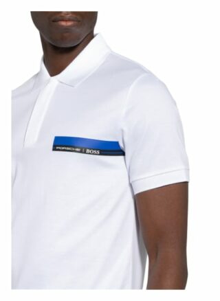 Boss Polston Jersey-Poloshirt Herren, Weiß