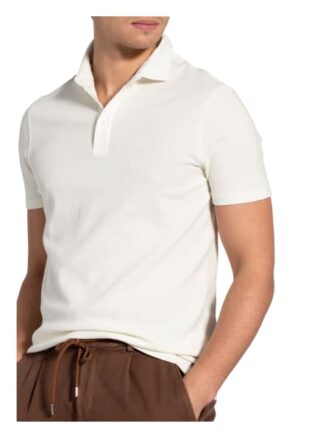 Strellson Fisher Pique-Poloshirt Herren, Weiß
