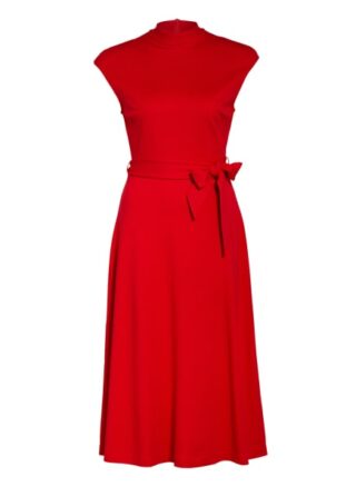 HUGO Dressella ausgestelltes Kleid Damen, Rot