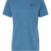 Nike Pro T-Shirt Herren, Blau