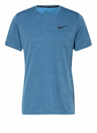 Nike Pro T-Shirt Herren, Blau