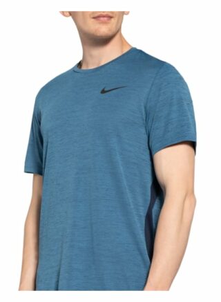 Nike Pro T-Shirt Herren, Blau