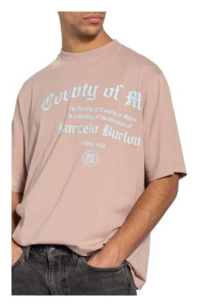 MARCELO BURLON T-Shirt Herren, Pink