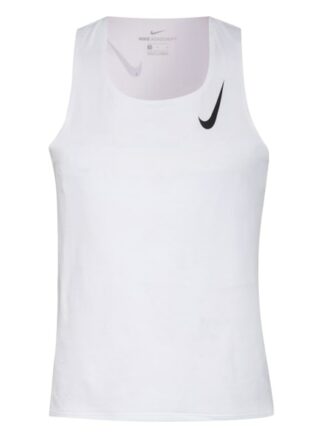 Nike Aeroswift Laufshirt Herren, Weiß