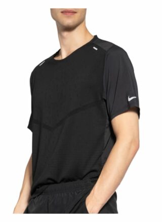 Nike Rise 365 Run Division T-Shirt Herren, Schwarz