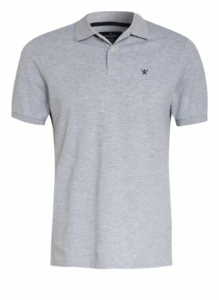 Hackett London Pique-Poloshirt Herren, Grau