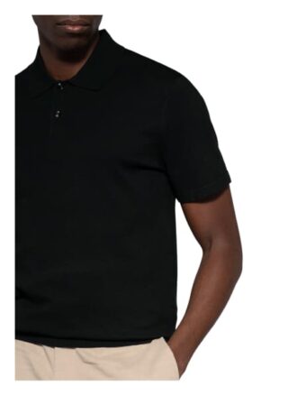 Theory Poloshirt Herren, Schwarz