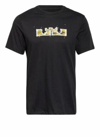 Nike Dri-Fit Lebron T-Shirt Herren, Schwarz