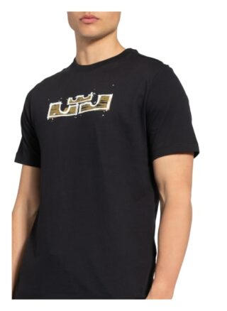 Nike Dri-Fit Lebron T-Shirt Herren, Schwarz