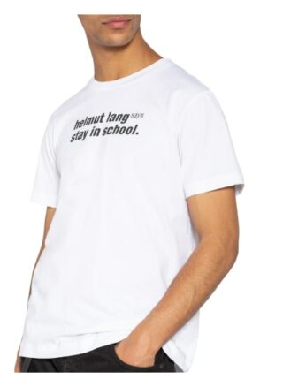 Helmut Lang School Tee T-Shirt Herren, Weiß
