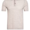 maerz muenchen Strick-Poloshirt Herren, Beige