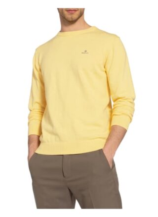 Gant Pullover Herren, Gelb