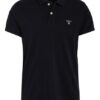 Gant Pique-Poloshirt Herren, Schwarz