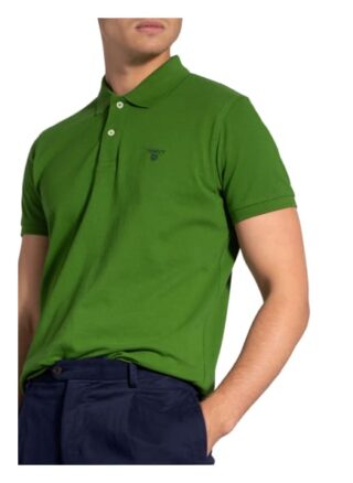 Gant Piqué-Poloshirt Herren, Grün
