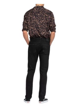 ALL SAINTS Rex Slim Fit Jeans Herren, Schwarz