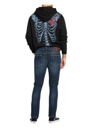 ALL SAINTS Cigarette Skinny Jeans Herren, Blau