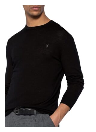 ALL SAINTS Mode Pullover Herren, Schwarz