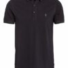 ALL SAINTS Reform Pique-Poloshirt Herren, Blau