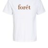 forét T-Shirt Herren, Weiß