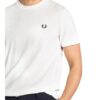 Fred Perry T-Shirt Herren, Weiß