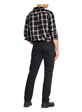 Nudie Jeans Gritty Jackson Regular Fit Jeans Herren, Schwarz