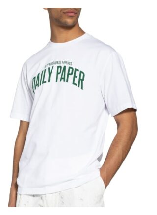 DAILY PAPER Int. Friends T-Shirt Herren, Weiß