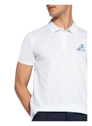 Tommy Hilfiger Pique-Poloshirt Herren, Weiß
