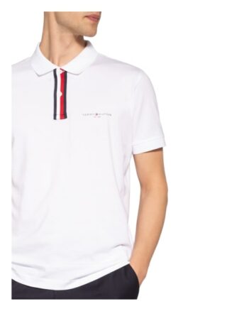 Tommy Hilfiger Jersey-Poloshirt Herren, Weiß