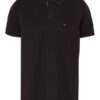 Tommy Hilfiger Pique-Poloshirt Herren, Schwarz