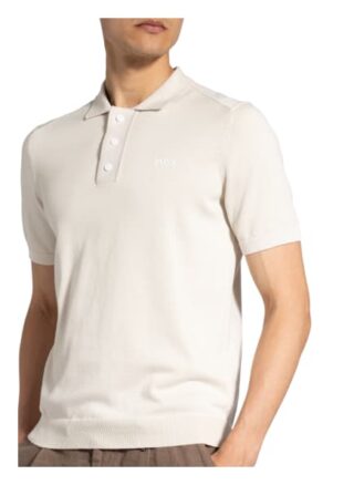 Boss Kapolo Strick-Poloshirt Herren, Beige