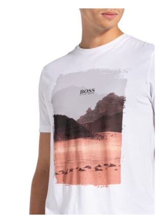 Boss Tsummery T-Shirt Herren, Weiß