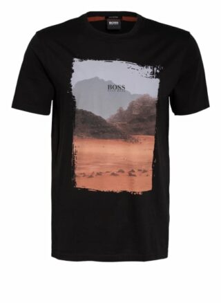 Boss Tsummery T-Shirt Herren, Schwarz