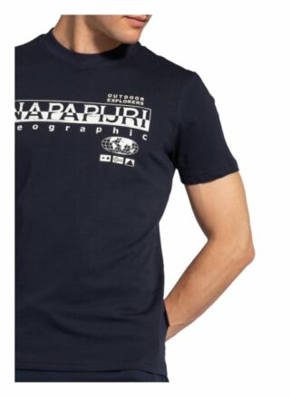 Napapijri T-Shirt Herren, Blau