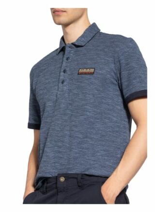 Napapijri Esrick Jersey-Poloshirt Herren, Blau