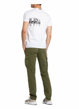 Napapijri Silei T-Shirt Herren, Weiß
