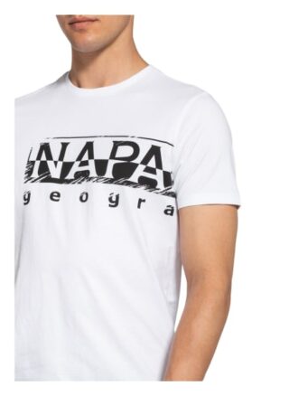 Napapijri Silei T-Shirt Herren, Weiß