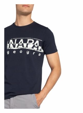 Napapijri Silei T-Shirt Herren, Blau