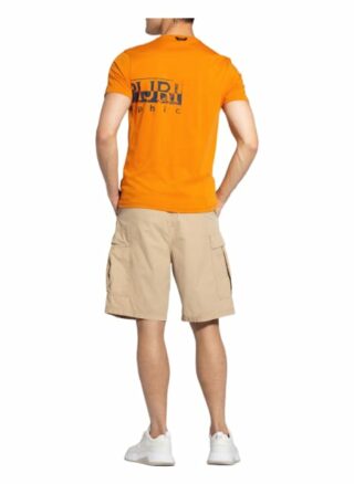 Napapijri Silei T-Shirt Herren, Orange