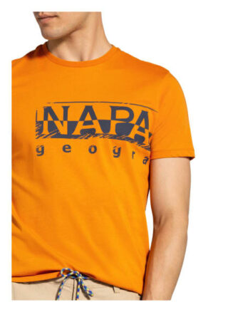 Napapijri Silei T-Shirt Herren, Orange