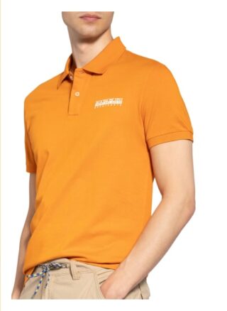 Napapijri Ebeb Jersey-Poloshirt Herren, Orange